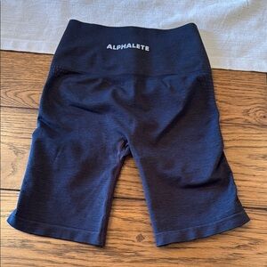 Alphalete Women's Dark Gray/Black 6” Shorts